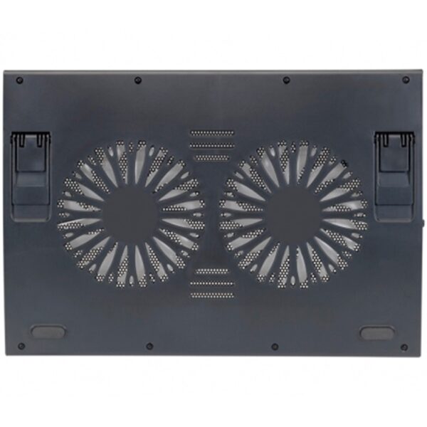 Base refrigeracion conceptronic para portatiles 2 ventiladores 125mm hasta 17 pulgadas - Imagen 2