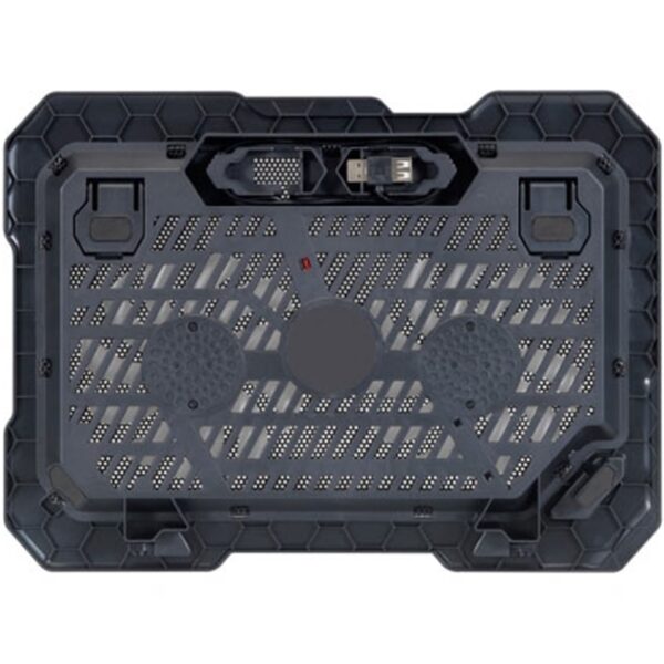Base refrigeracion conceptronic para portatiles 2 ventiladores 125mm hasta 15.6 pulgadas - Imagen 2