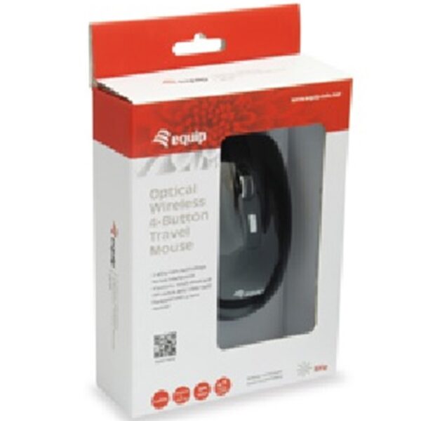 Mouse raton equip life optico - wireless inalambrico - 1600dpi - Imagen 3