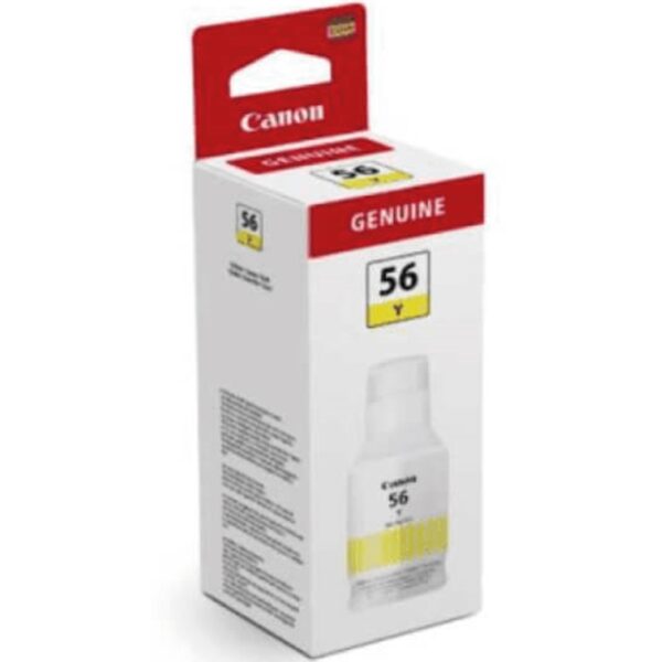 Botella tinta canon gi - 56y amarillo 135ml 14881 paginas - Imagen 2