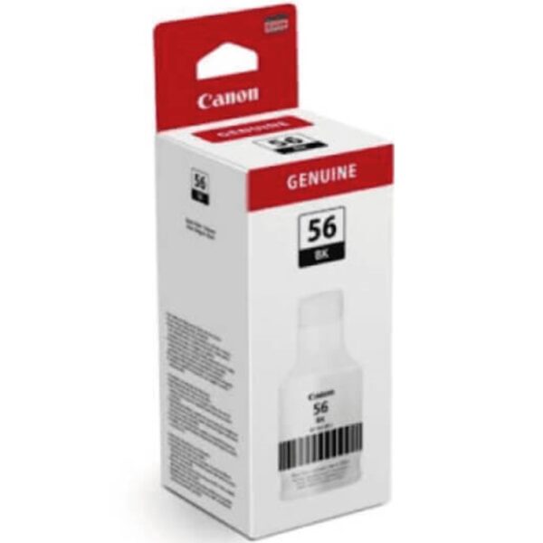 Botella tinta canon gi - 56bk 170ml 6000 paginas - Imagen 2