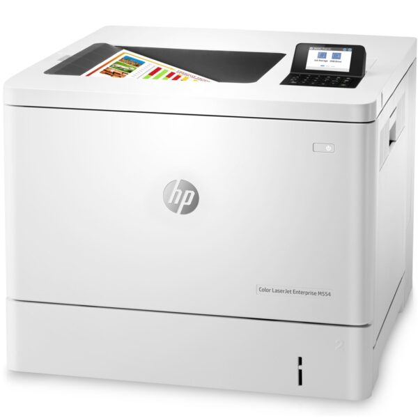 Impresora hp laser color laserjet enterprise m554dn a4 -  35ppm -  1gb -  usb -  red -  duplex impresion - Imagen 2