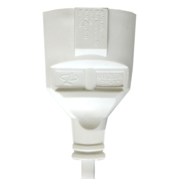 Cable prolongador de correiente silver electrics 2m -  3x 1.5mm -  250v -  16a -  3.500w - - Imagen 3