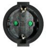 Cable prolongador de corriente silver electrics 3m -  3x 1.5mm -  250v -  16a -  3.500w negro - Imagen 3