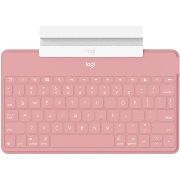 Teclado logitech keys to go wireless inalambrico para iphone ipad y apple tv blush - Imagen 3