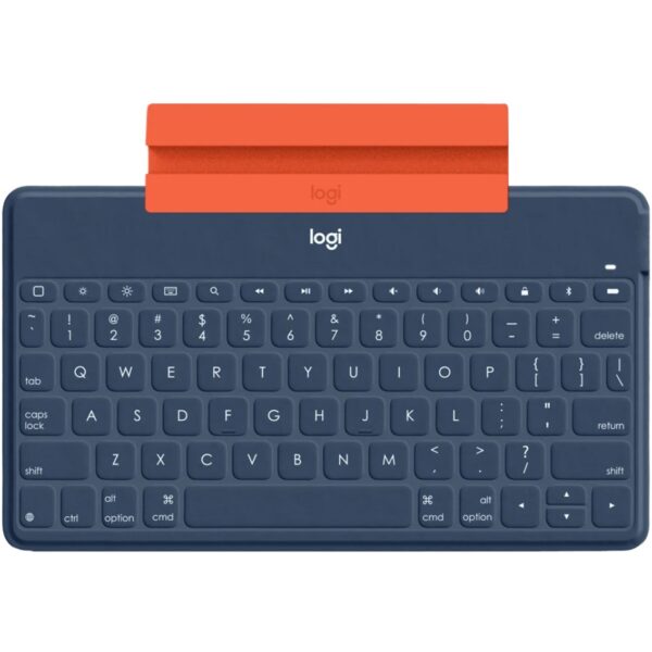 Teclado logitech keys to go wireless inalambrico para iphone ipad y apple tv azul - Imagen 3