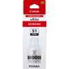 Cartucho tinta canon negro gi - 51pgbk 135ml pixma 6000 paginas