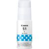 Cartucho tinta canon cian gi - 51c 70ml 7700 paginas - Imagen 3