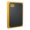 Disco duro externo ssd wd western digital 500gb my passport go usb 3.0 ambar - Imagen 3