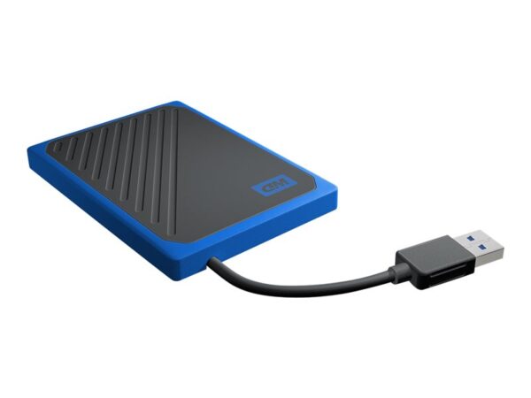 Disco duro externo ssd wd western digital 1tb my passport go usb 3.0 cobalto - Imagen 3