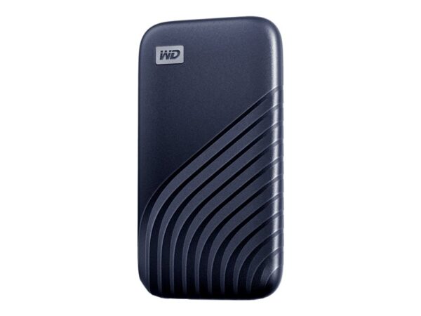 Disco duro externo ssd wd western digital 2tb my passport usb tipo c midnight blue - Imagen 2