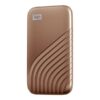 Disco duro externo ssd wd western digital 2tb my passport usb tipo c gold - Imagen 2