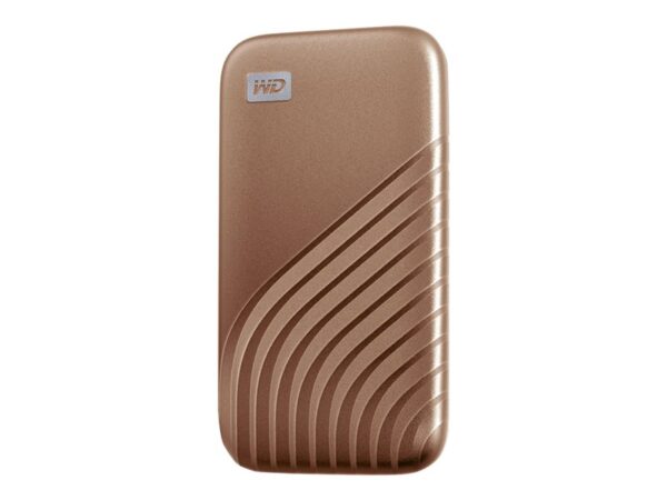 Disco duro externo ssd wd western digital 2tb my passport usb tipo c gold - Imagen 2