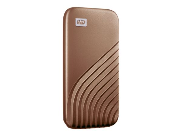 Disco duro externo ssd wd western digital 2tb my passport usb tipo c gold - Imagen 3