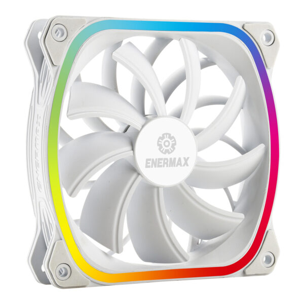 Ventilador gaming enermax squa rgb 120 mm blanco - Imagen 3