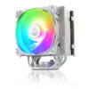 Ventilador disipador cpu gaming enermax ets - t50a - w - argb para intel amd argb 1x12cm blanco - Imagen 2
