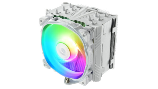 Ventilador disipador cpu gaming enermax ets - t50a - w - argb para intel amd argb 1x12cm blanco - Imagen 3