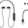 Auriculares sony wic200b - negro - inalambricos - microfono - Imagen 2
