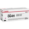 Cartucho toner canon 064h magenta 10400 paginas - Imagen 2