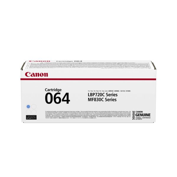 Toner canon 064 cian 5000 paginas - Imagen 2