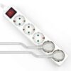 Regleta ewent 5 tomas shucko 16a interruptor - Imagen 3