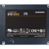 Disco duro interno solido ssd samsung mz - 77q2t0bw - 870 qvo -  2tb -  2.5 pulgadas -  sata3 - Imagen 2