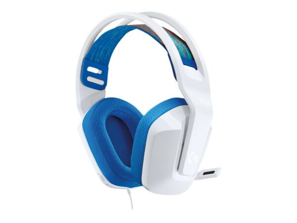 Auriculares con microfono logitech g g335 gaming jack 3.5mm blanco - Imagen 2
