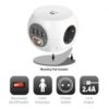Regleta cubica ewent ew3939 3 tomas shucko -  3 puertos usb -  1.5m - Imagen 3