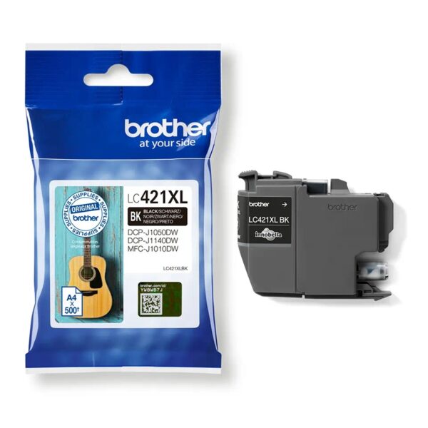 Cartucho tinta brother lc421xlbk negro 500 paginas - Imagen 2