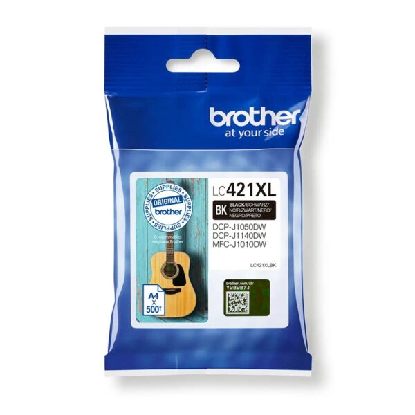 Cartucho tinta brother lc421xlbk negro 500 paginas - Imagen 3