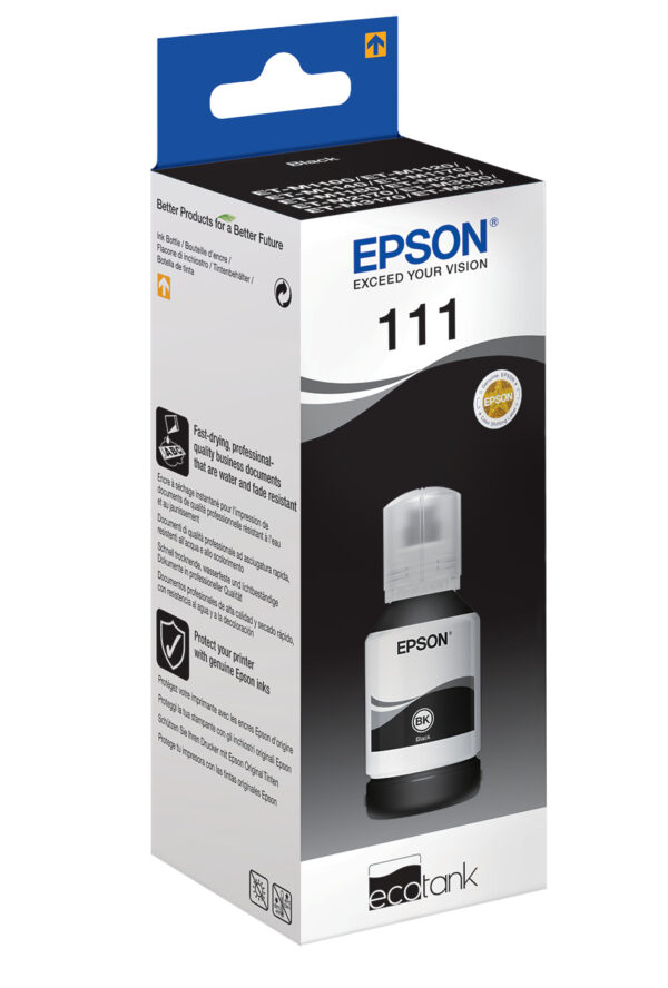 Cartucho ecotank epson et - mx1xx xl botella negro - Imagen 2