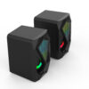 Altavoces gaming denver gas - 500 - 2 x 3w rms - usb - rgb - Imagen 3