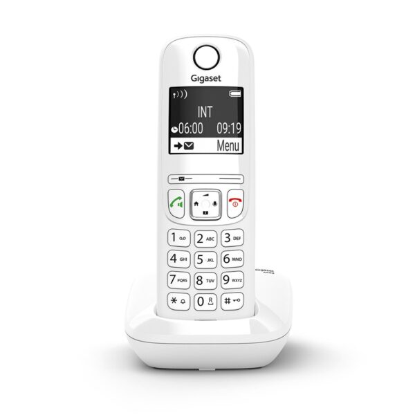Telefono fijo inalambrico gigaset a690 iberia blanco 100 numeros agenda - Imagen 2