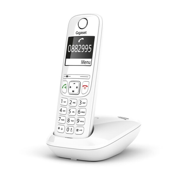 Telefono fijo inalambrico gigaset a690 iberia blanco 100 numeros agenda - Imagen 3