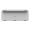 Teclado logitech mx keys gris palido wireless inalambrico qwerty español - Imagen 3