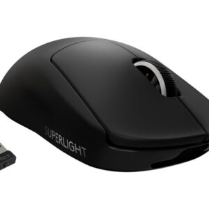 Mouse raton logitech pro x superlight gaming wireless 25600dpi negro