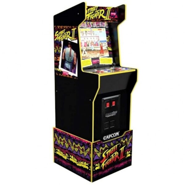 Consola maquina recreativa arcade1up capcom legacy street figther ii - Imagen 2