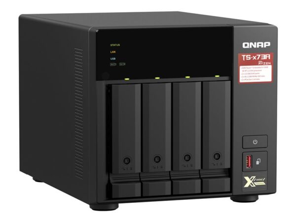 Servidor nas qnap ts - 473a - 8g 8gb 2.5g 4 compartimientos - Imagen 3