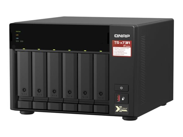 Servidor nas qnap ts - 673a - 8g 8gb 2.5g 6 compartimentos - Imagen 2
