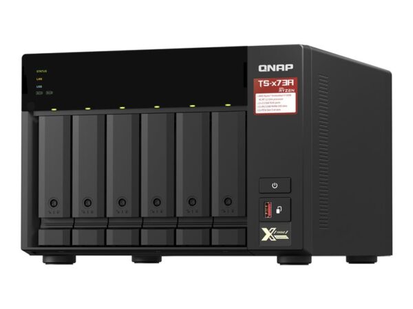 Servidor nas qnap ts - 673a - 8g 8gb 2.5g 6 compartimentos - Imagen 3