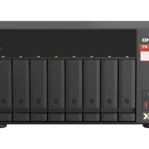 Servidor nas qnap ts - 873a - 8g 8gb 2.5g 8 compartimientos