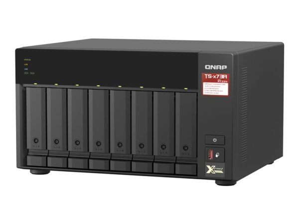 Servidor nas qnap ts - 873a - 8g 8gb 2.5g 8 compartimientos - Imagen 3