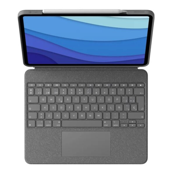 Funda para ipad 12.9 pulgadas logitech combo touch teclado - Imagen 2