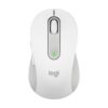 Mouse raton logitech m650 mediano optico wireless inalambrico blanco crudo