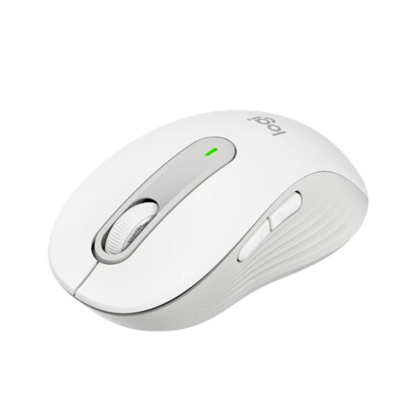 Mouse raton logitech m650 mediano optico wireless inalambrico blanco crudo - Imagen 3