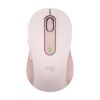 Mouse raton logitech m650 mediano optico wireless inalambrico rosa