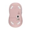 Mouse raton logitech m650 mediano optico wireless inalambrico rosa - Imagen 2