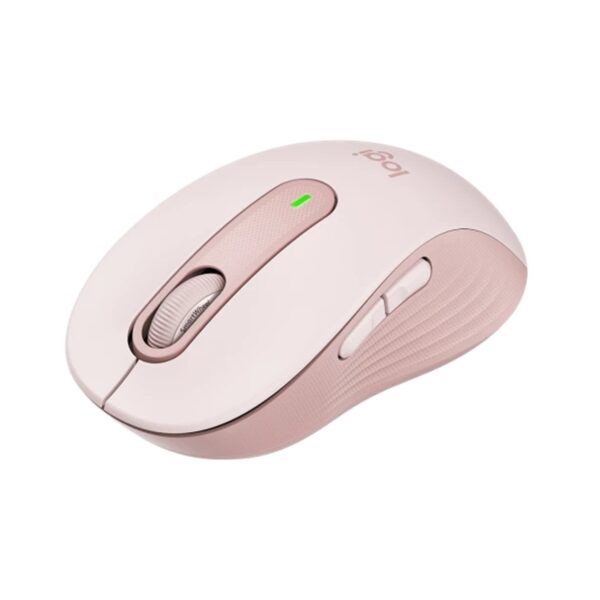 Mouse raton logitech m650 mediano optico wireless inalambrico rosa - Imagen 3