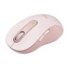 Mouse raton logitech m650 grande optico wireless inalambrico rosa - Imagen 3
