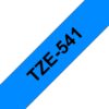 Cinta laminada brother tze541 18mm x 8m azul - negro - Imagen 3